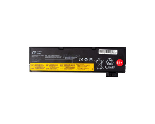Акумулятор до ноутбука LENOVO ThinkPad T570 (SB10K97582) 10.8V 4400mAh PowerPlant (NB482344)