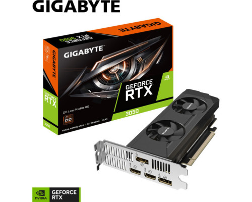Відеокарта GIGABYTE GeForce RTX3050 6Gb OC LP (GV-N3050OC-6GL)