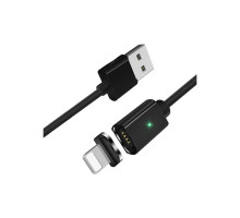Дата кабель USB 2.0 AM to Lightning Magnetic black Essager (EXCCXL-ML01)
